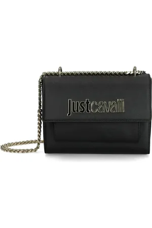 Roberto Cavalli Schoudertas met logoplakkaat