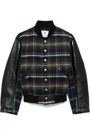 Marine Serre Bomberjack met tartan ruit