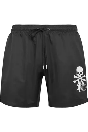 Philipp Plein Zwembroek met logoprint