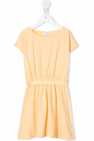 KNOT Gestreepte blousejurk
