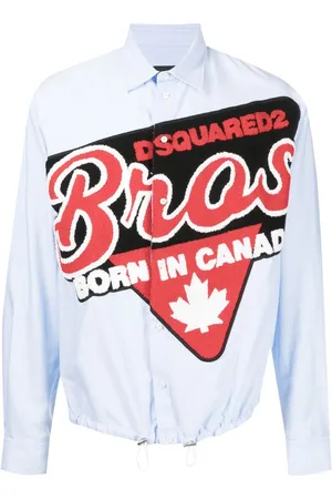 Dsquared2 Overhemd met logopatch