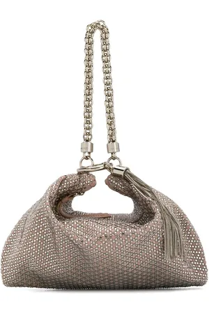 Jimmy Choo Callie clutch verfraaid met kristallen