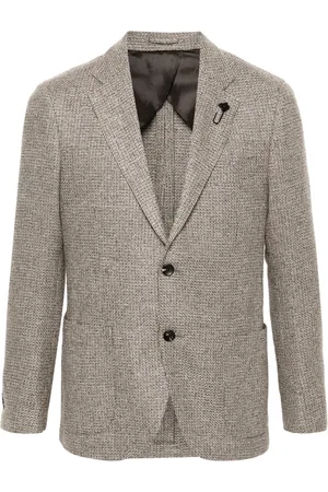 LARDINI Blazer met enkele rij knopen