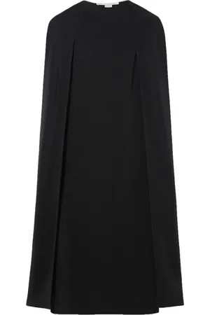Stella McCartney Jurk met cape en lange mouwen