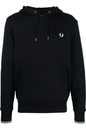 Fred Perry Hoodie met geborduurd logo