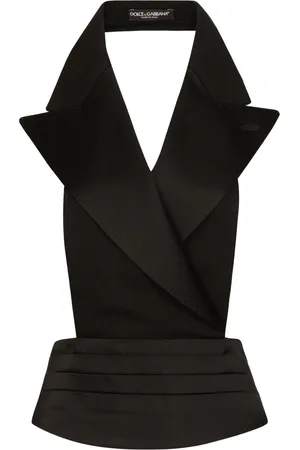 Dolce & Gabbana Spencer met gekerfde revers