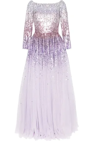 Jenny Packham Dreaming avondjurk verfraaid met pailletten