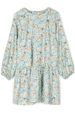 Il gufo Jurk met bloemenprint