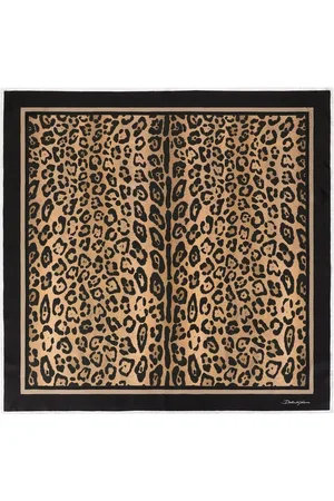 Dolce & Gabbana Sjaal met luipaardprint