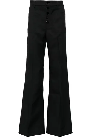 Courrèges Broek met wijde pijpen