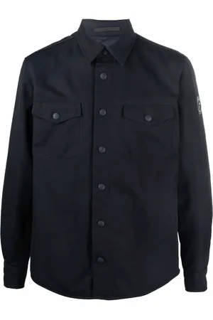 Giorgio Armani Shirtjack met lange mouwen