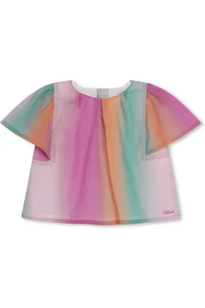 Chloé Katoenen blouse met kleurverloop