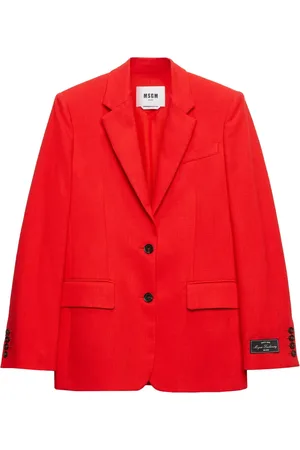 Msgm Blazer met enkele rij knopen