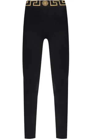 VERSACE High waist legging met Greca tailleband