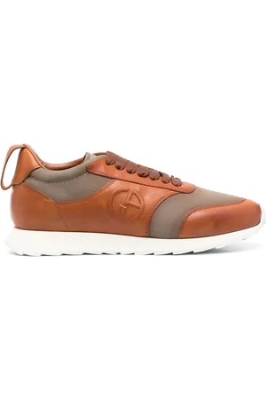Giorgio Armani Sneakers met vlakken