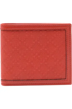 Gucci Leren portemonnee met diamant