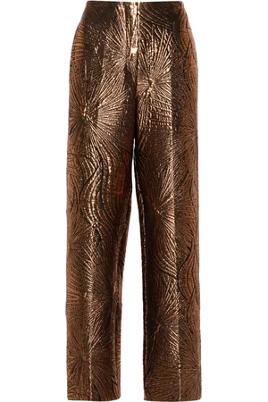 FORTE FORTE Metallic broek