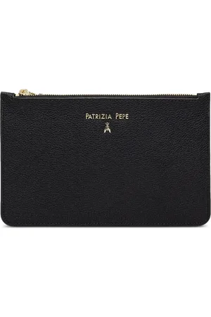 Patrizia Pepe Leren clutch