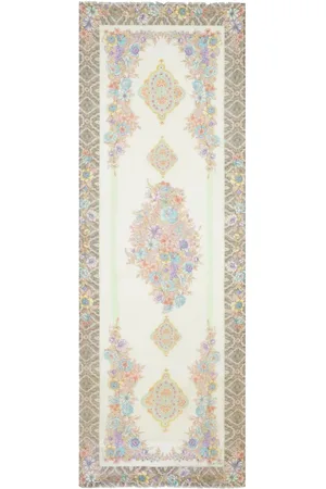 Etro Zijden sjaal met bloemenprint