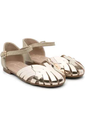 Eli1957 Gekooide leren sandalen