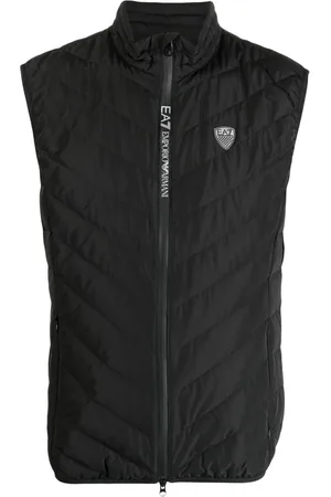 EA7 Bodywarmer met logopatch