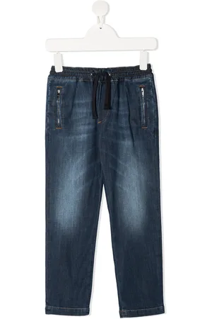 Dolce & Gabbana Jeans met trekkoordtaille