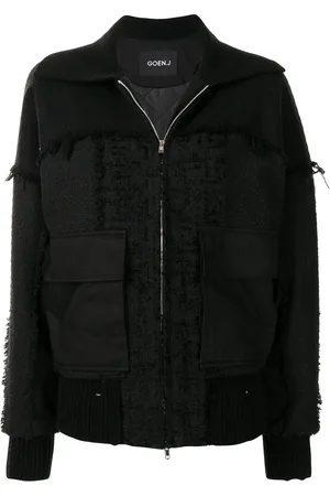 GOEN.J Bomberjack met patchwork