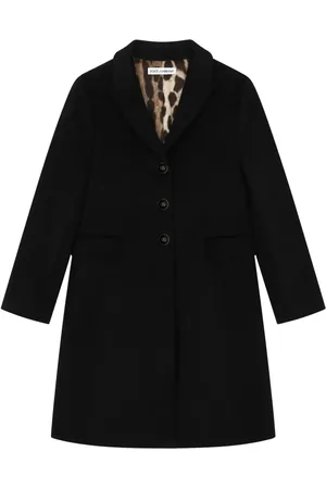 Dolce & Gabbana Wollen jas met enkele rij DG