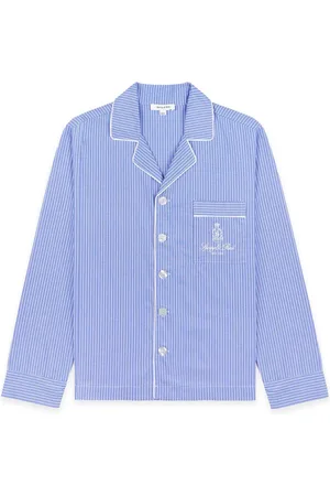 Sporty & Rich Vendome gestreept pyjamashirt
