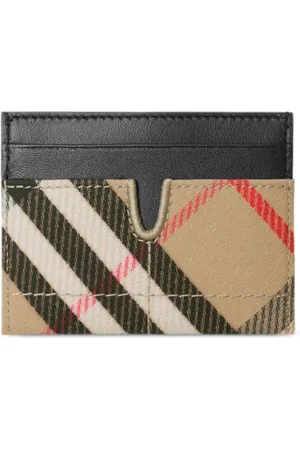 Burberry Geruite Snip pasjeshouder