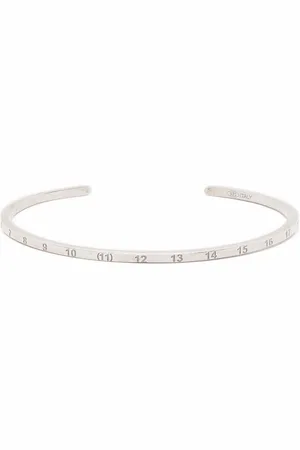 Maison Margiela Armband met gegraveerde nummers