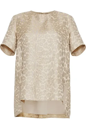 ADAM LIPPES Top met geplooide rug
