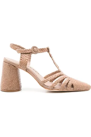 Sarah Chofakian Françoise geweven sandalen