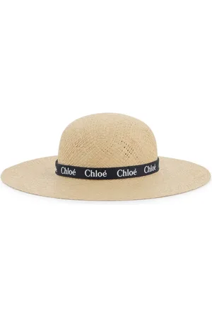 Chloé Zonnehoed met logoprint