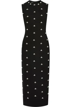 Oscar de la Renta Pearl Cabochon cocktailjurk