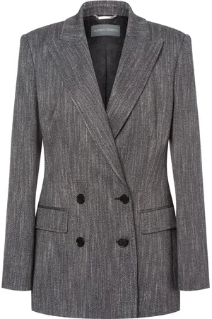 Alberta Ferretti Blazer met visgraat patroon
