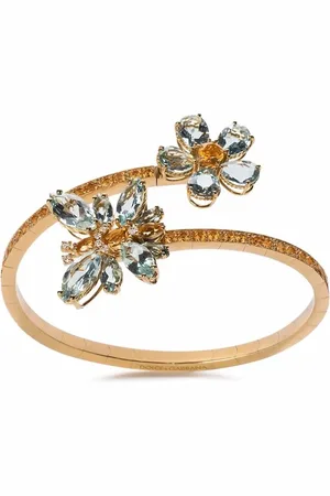 Dolce & Gabbana 18kt geelgouden Spring armband met stenen