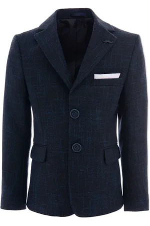 M. Moustache Blazer met puntige revers