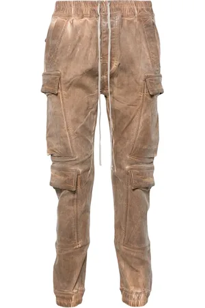 Rick Owens Mastodoon Megacargo mid waist skinny jeans