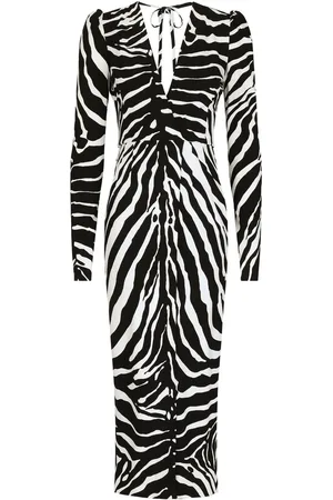 Dolce & Gabbana Jurk met zebraprint