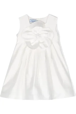Mimisol Flared jurk met bloemenpatch