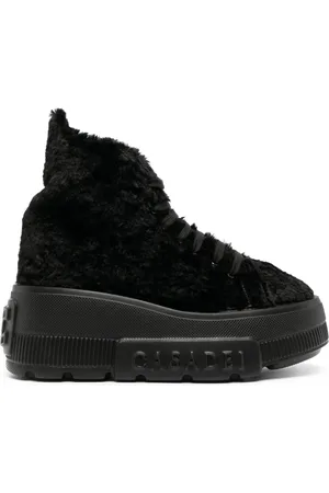 Casadei Nexus sneakers met fleece textuur
