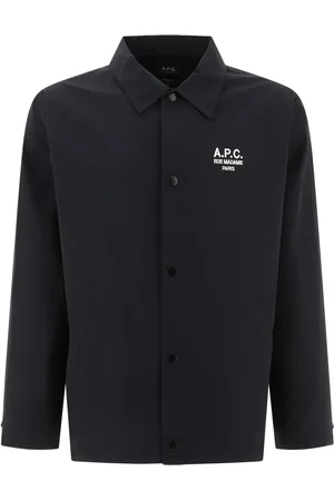 A.P.C. Regis shirtjack met geborduurd logo