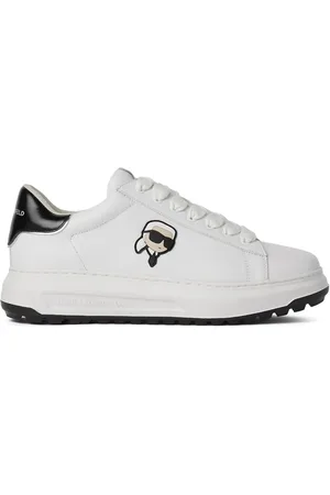 Karl Lagerfeld Ikon NFT Kapri leren sneakers