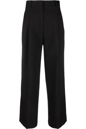 Burberry Broek met wijde pijpen
