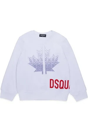 Dsquared2 X Sport Edtn sweater met esdoornbladprint