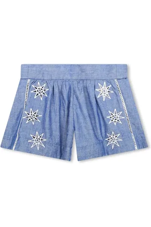 Chloé Shorts met geborduurde bloemen