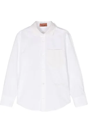 Missoni Katoenen shirt met gebreide vlakken