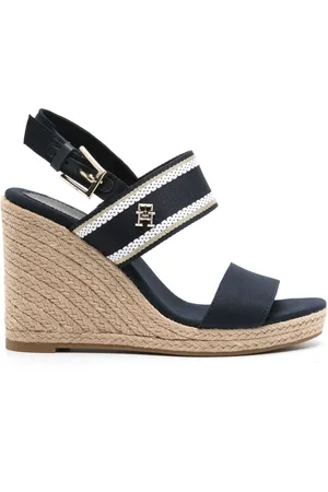 Tommy Hilfiger Espadrilles met logoplakkaat