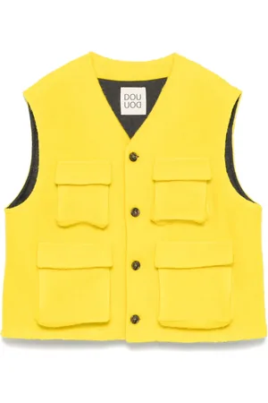 DOUUOD KIDS Gilet met geborstelde afwerking